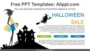 Halloween Sale PowerPoint Diagram