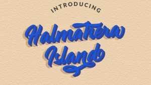 Halmahera Island Font › Fontesk