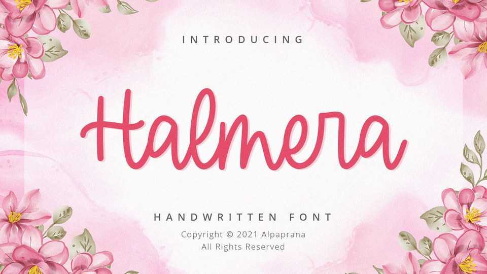 Halmera Font › Fontesk