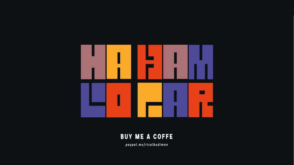 Halo Kampar Font › Fontesk