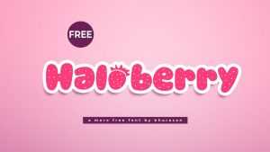 Haloberry Font › Fontesk
