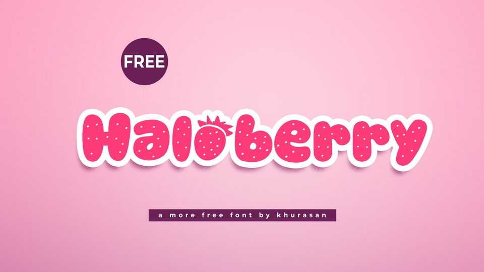 Haloberry Font › Fontesk