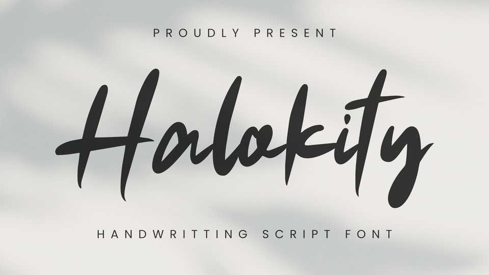 Halokity Font › Fontesk
