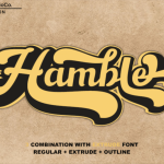 Hamble Bold Script Font