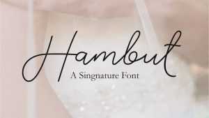 Hambut Font › Fontesk