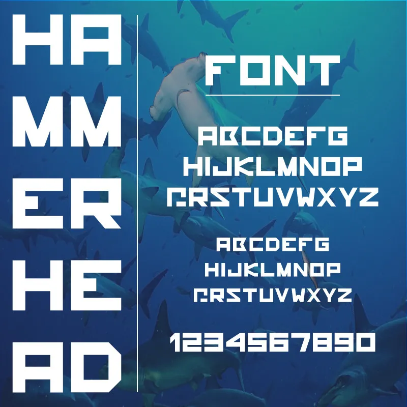 Hammerhead Font