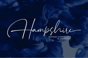 Hampshire Script Font