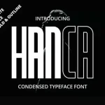 Hanca Display Font