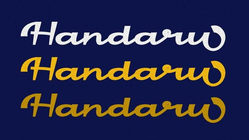 Handaru Font › Fontesk