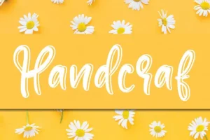 Handcraf Display Font
