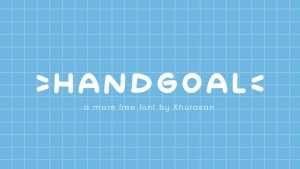 Handgoal Font › Fontesk