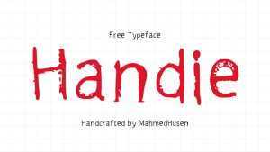 Handie Font › Fontesk