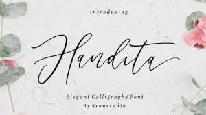 Handita Script › Fontesk