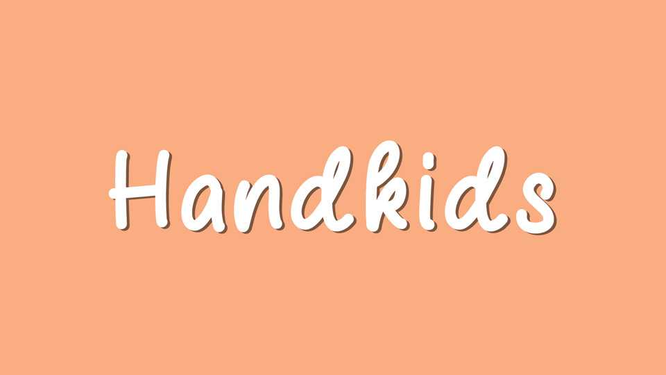 Handkids Font › Fontesk