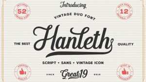 Handleth Script Font › Fontesk