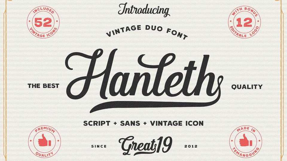 Handleth Script Font › Fontesk