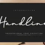 Handline Script Font - Fonte Grátis Handline Script Font