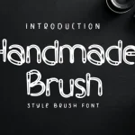 Handmade Brush Font