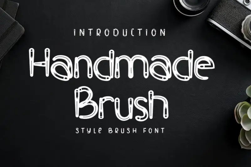 Handmade Brush Font