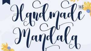 Handmade Mandala Font › Fontesk