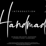 Handmade Script Font