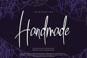 Handmade Script Font