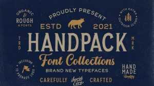 Handpack Script Font › Fontesk