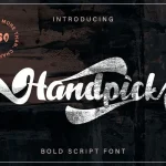 Handpick Bold Script Font