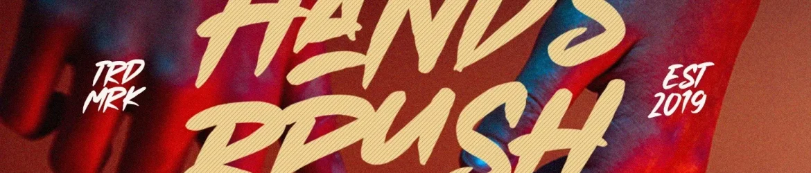 Hands Brush Font