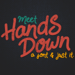 Hands Down Font