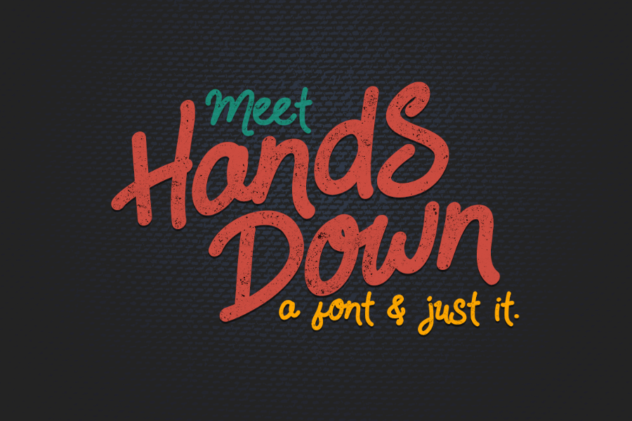 Hands Down Font