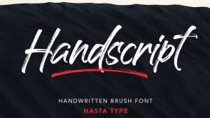 Handscript Font › Fontesk