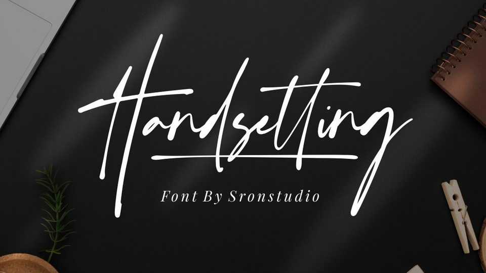 Handsetting Script Font › Fontesk