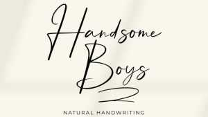 Handsome Boys Font › Fontesk