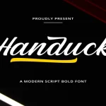 Handuck Font