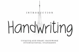 Handwriting Script Font