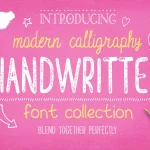 Handwritten Font Collection