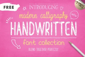 Handwritten Font Collection