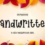 Handwritten Font › Fontesk