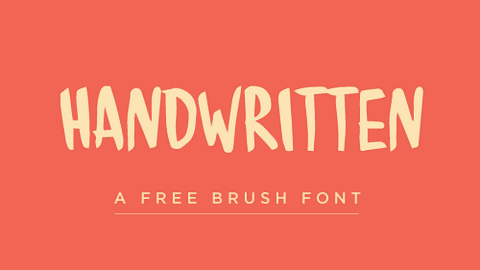 Handwritten Font › Fontesk