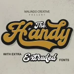 Handy Script Font