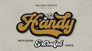 Handy Script Font › Fontesk