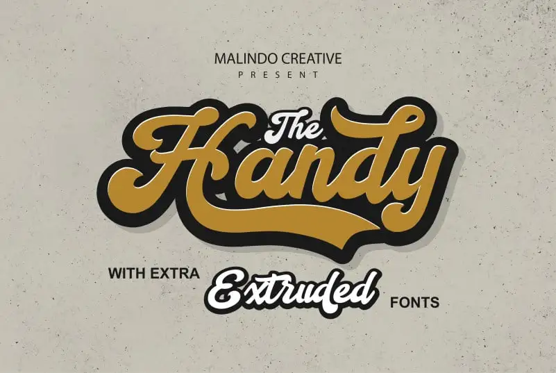 Handy Script Font