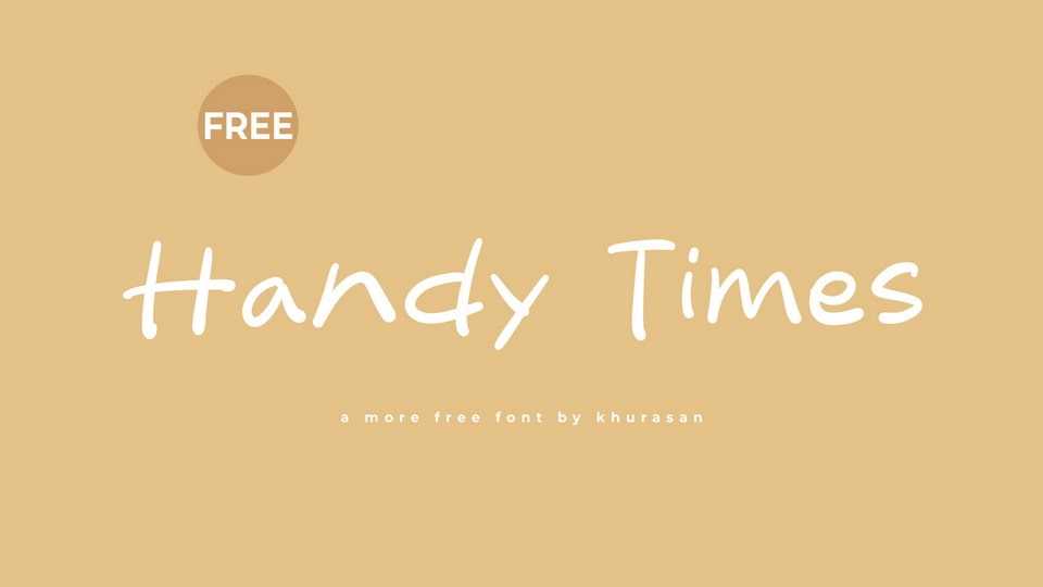 Handy Times Font › Fontesk