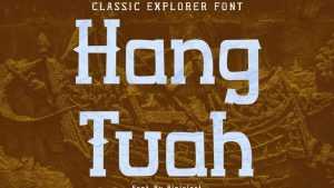 Hang Tuah Font › Fontesk