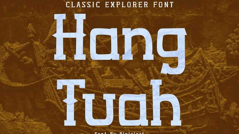 Hang Tuah Font › Fontesk