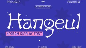 Hangeul Font › Fontesk