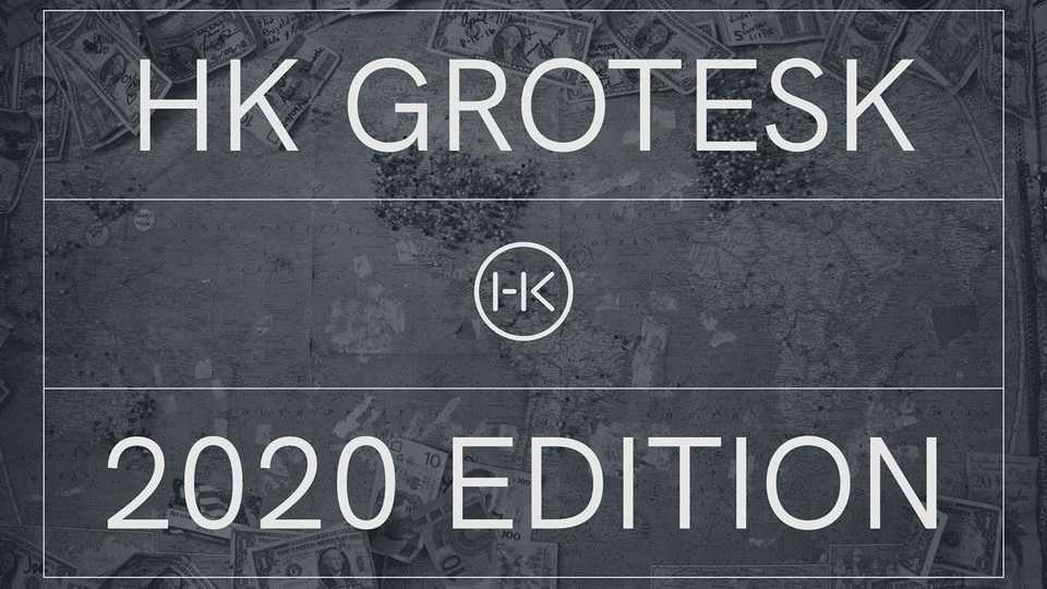 Hanken Grotesk 2020 Font Family › Fontesk