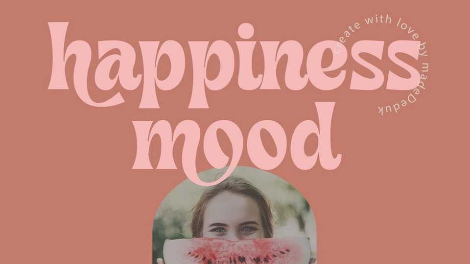Happiness Mood Font › Fontesk