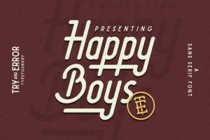 Happy Boys Typeface
